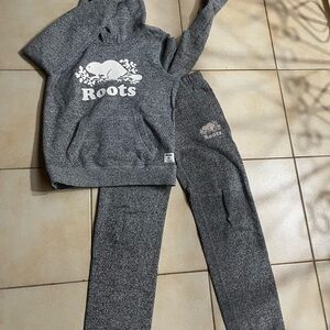 Roots Kids Charcoal Joggers